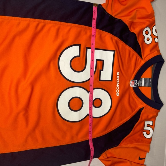 New Denver Miller On Field NFL Jersey- Von Miller #58 Youth Size L (14-16) - Picture 9 of 15